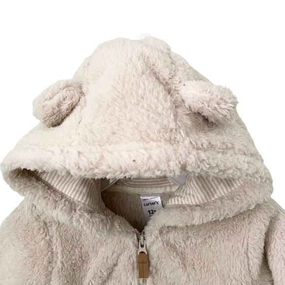 NWT Carter's Hoodie Jacket in Unisex Size 12 Months - Picture 3 of 7